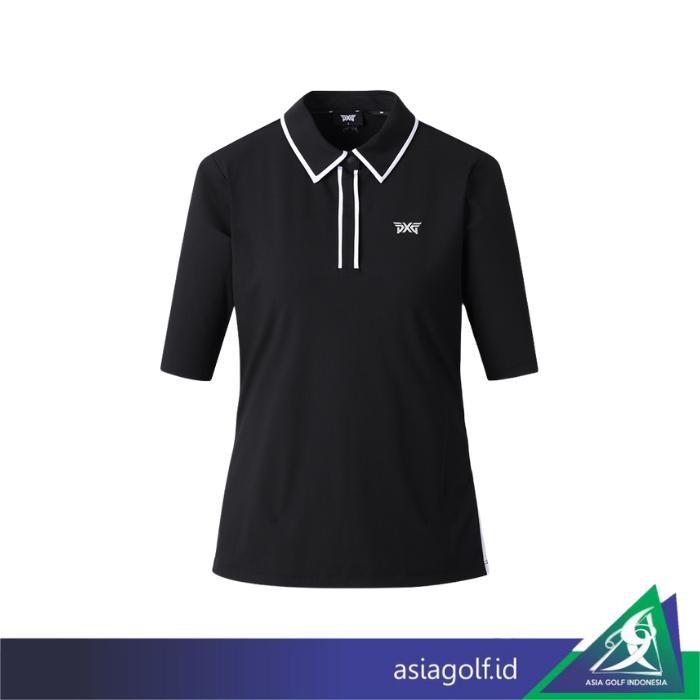 Kaos Golf Wanita PXG Summer Basic Collar T Shirt Golf Pxg