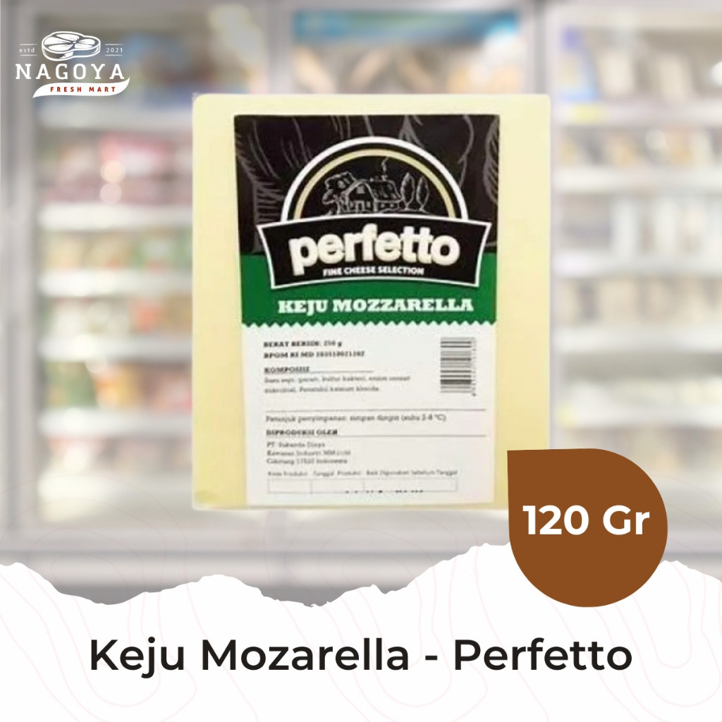 Perfetto - Keju Mozarella 120 GR