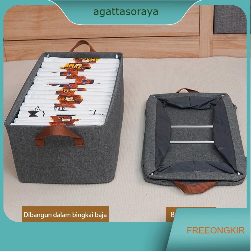Box Storage Box Lipat Kontener Box Kotak Penyimpanan Tempat Penyimpanan Baju/Mainan Anak