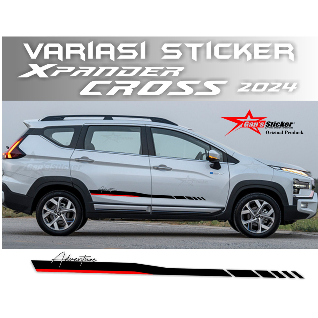 GNSticker sticker pintu mitsubishi xpander cross mitsubishi xpander sport aksesoris mitsubishi xpand