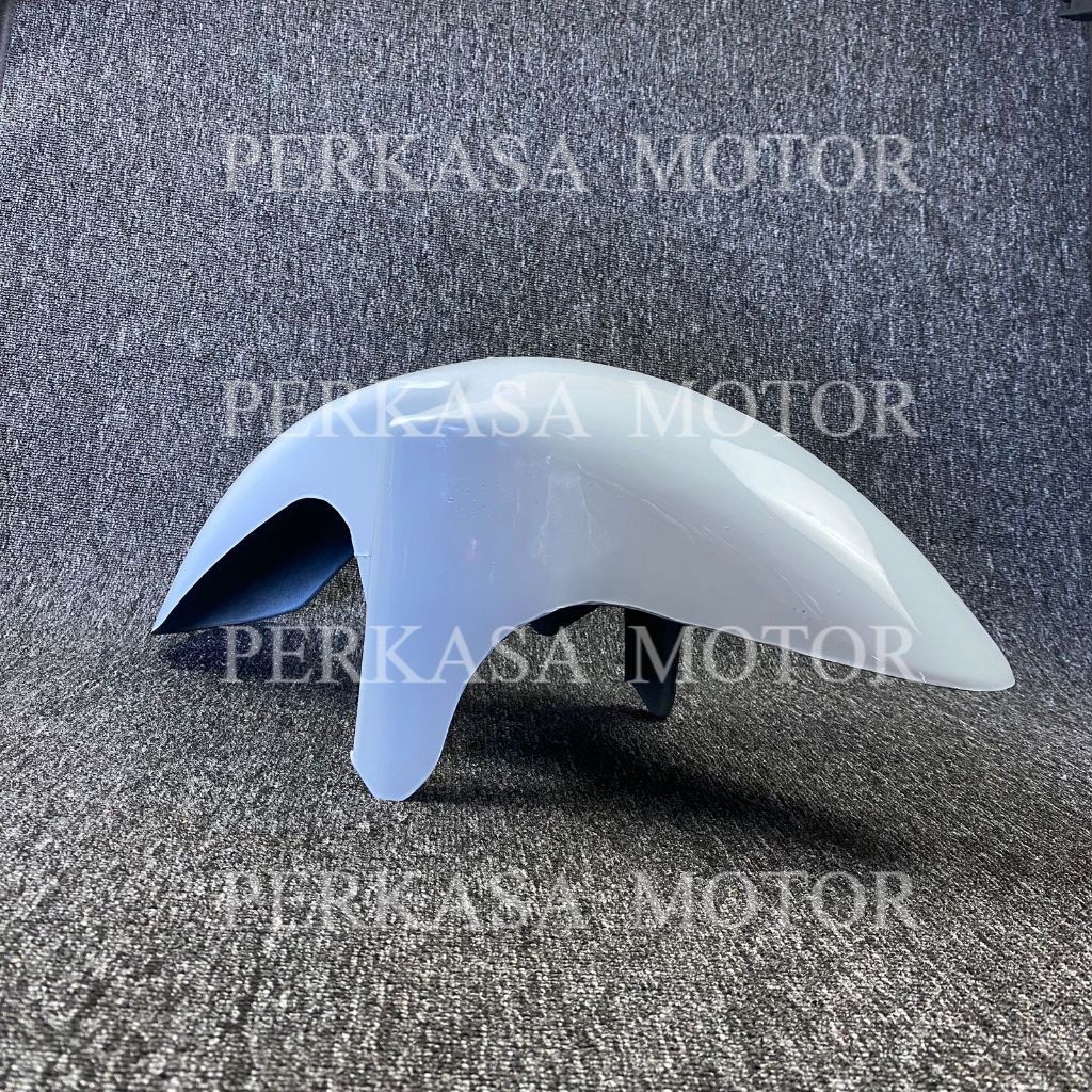 Slebor Depan Ninja RR Warna Putih – Clean Look & Kualitas Terbaik