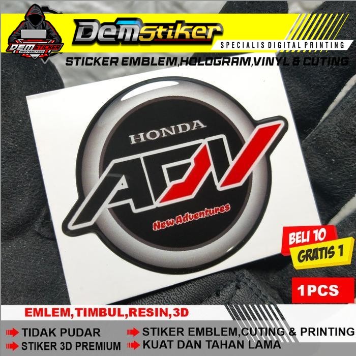 stiker motor adv