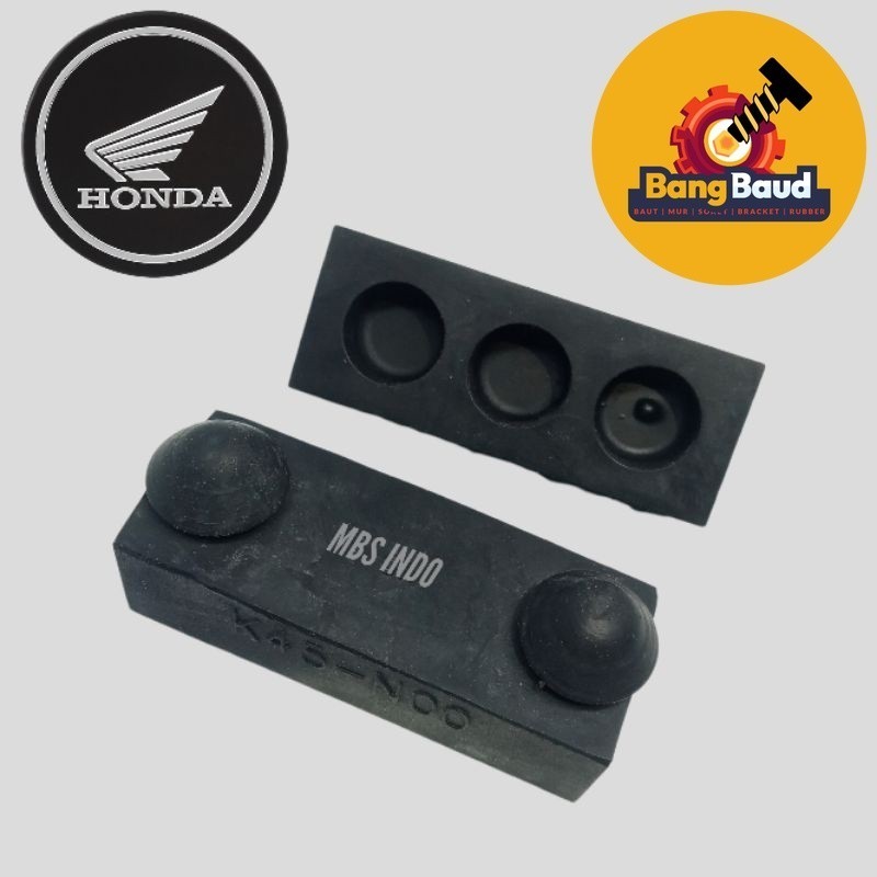 Rubber Damping Vibration HONDA ORIGINAL /karet bantalan jok Karet Jok Honda Win Tiger GL Mega pro c7