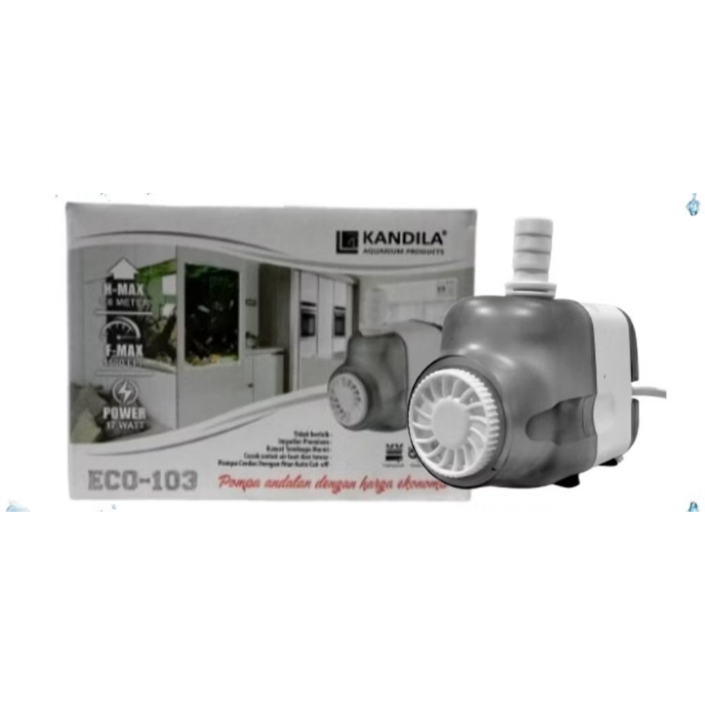 MEMELASHOP PROMO MURAH KANDILA ECO 103 SAMPAI 108 POMPA KOLAM IKAN KANDILA NAIK 1,8 SAMPAI 4 M METER