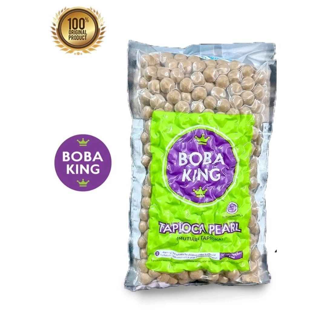 Boba King Tapioka Pearl Rasa Original /Brown Sugar