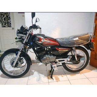 Striping motor / Les tangki RX KING NEW 2007 Merah + Emblem komplit
