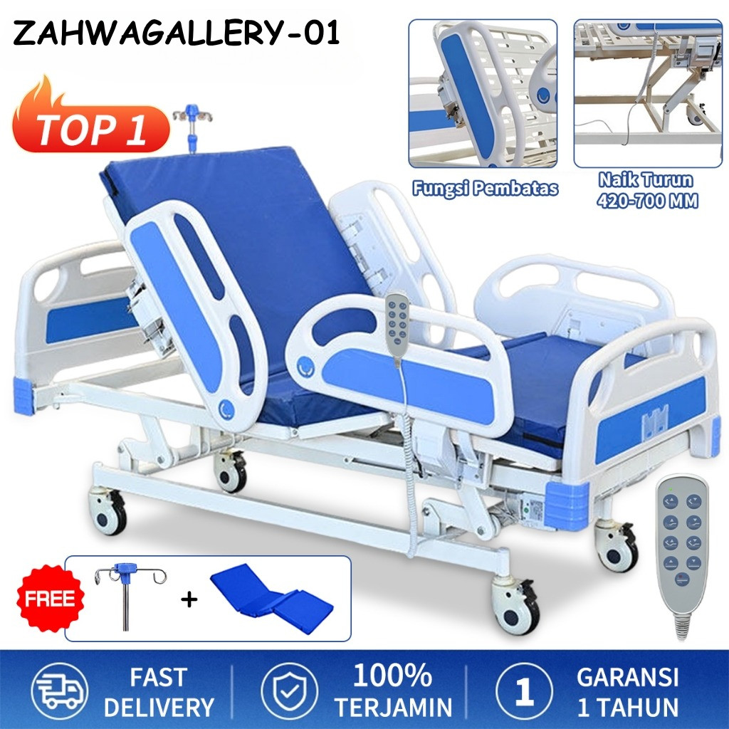 Ranjang / tempat tidur rumah sakit / Electric hospital bed/Hospital Bed Pasien