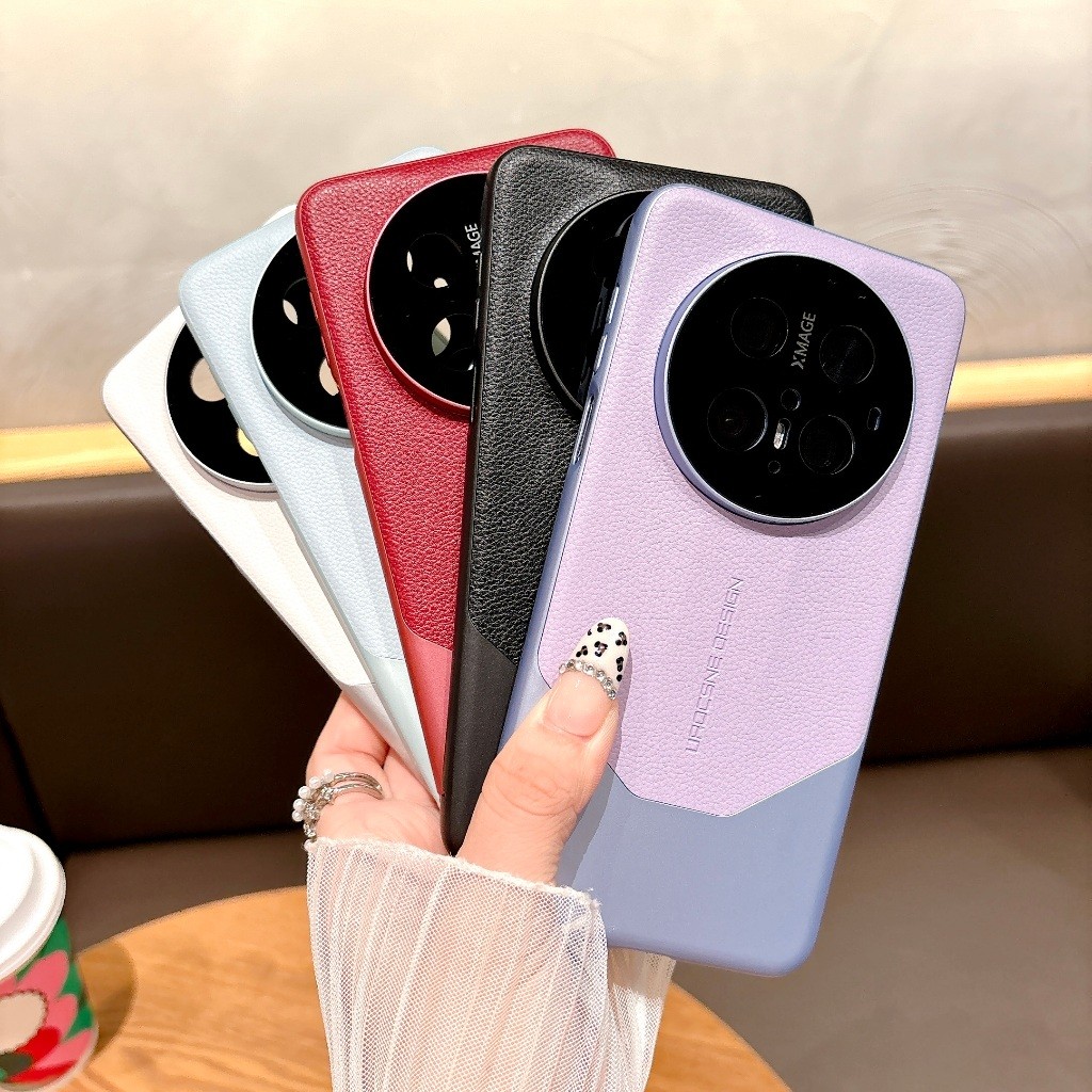 For Huawei Mate 40 50 60 70 40 50 60 70 Pro Nova 12 13 12 13 Pro Ultra Case leather-covered metal Pr