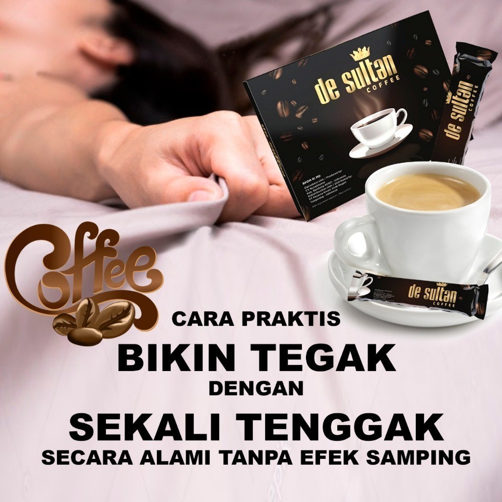 Kopi Bubuk Kuat Pria Wanita Dewasa Tingkatkan Stamina De Sultan Coffee