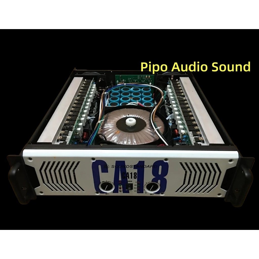 POWER AMPLIFIER SOUNDSTANDARD CA 18 NEW POWER BODY PANJANG KOMPONEN MACRO CA18 NEW / ca18