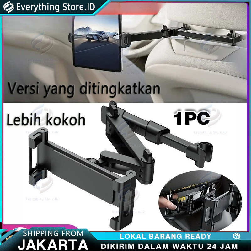 Car Phone Holder 360 Derajat Stand HP Jok Mobil Belakang Universal Bisa Untuk Tablet Smartphone Besa