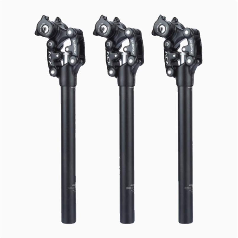 SunTour NCX Taiwan Mountain Bike Seat Post 27.2mm Foldable Shock Absorbing Saddle Bar for Bicycles C