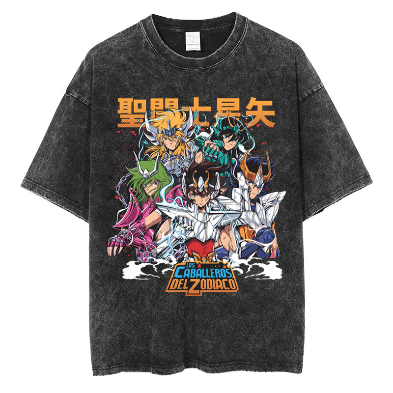 COD (Dikirim dalam 24 jam) Kaos Anime Saint Seiya (Caballeros del Zodiaco) dengan Desain Karakter Ks