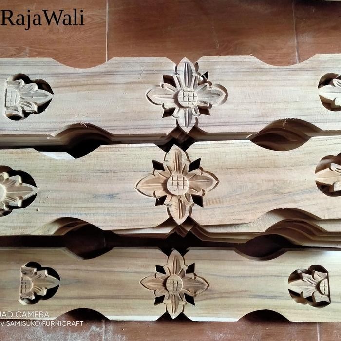 Pagar Kayu ukir RJ15