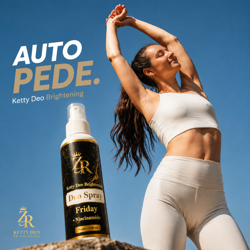 Ketty Deo Spray 100ml Aroma Tahan Lama