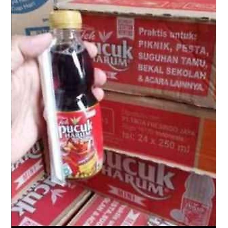 TEH PUCUK/TEH PUCUK KEMASAN 250ML/ TEH KEMASAN/ TEH BOTOL/ TEH/TEH SEGAR/TEH KESEHATAN/ TEH MANIS/TE
