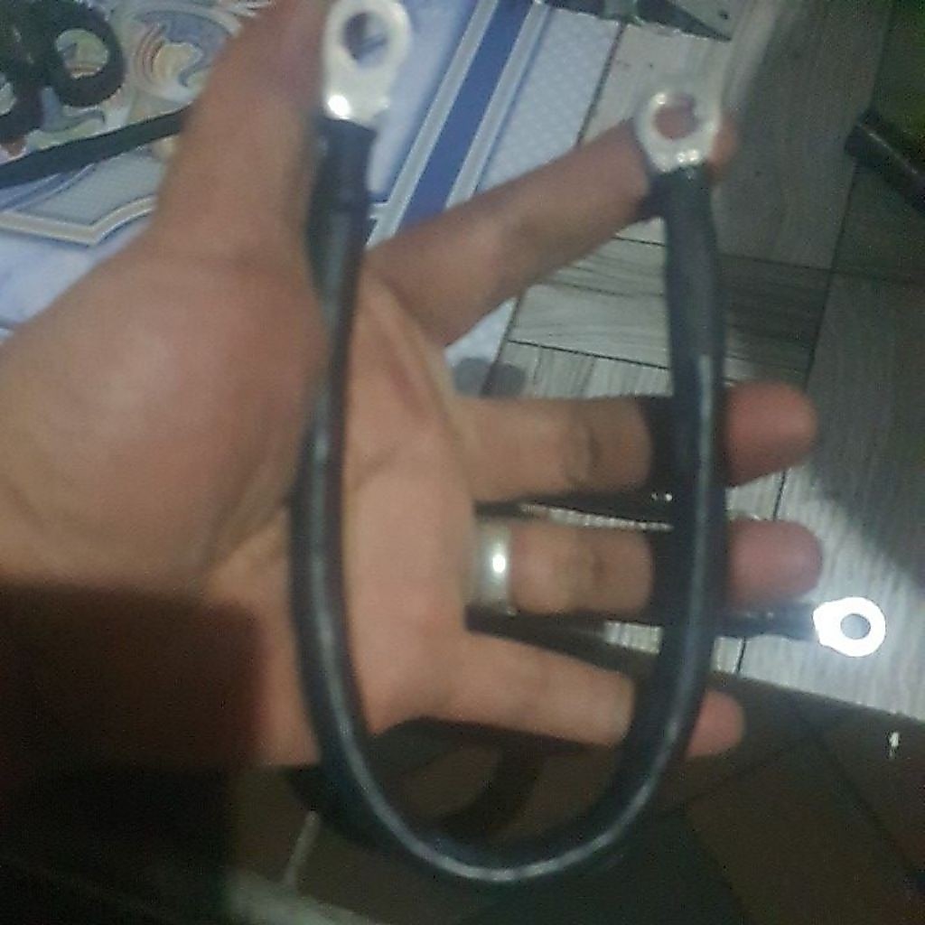 kabel 2x8awg 30cm