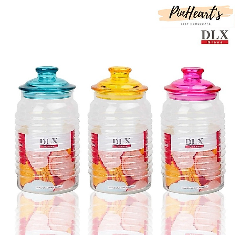 HSO - TOPLES KACA DLX NURI JAR 1100ML ISI 1PC / STOPLES KACA DLX NURI 1100ML ISI 1PC | STOPLES KACA