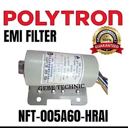 kapasitor EMI filter mesin cuci Polytron original