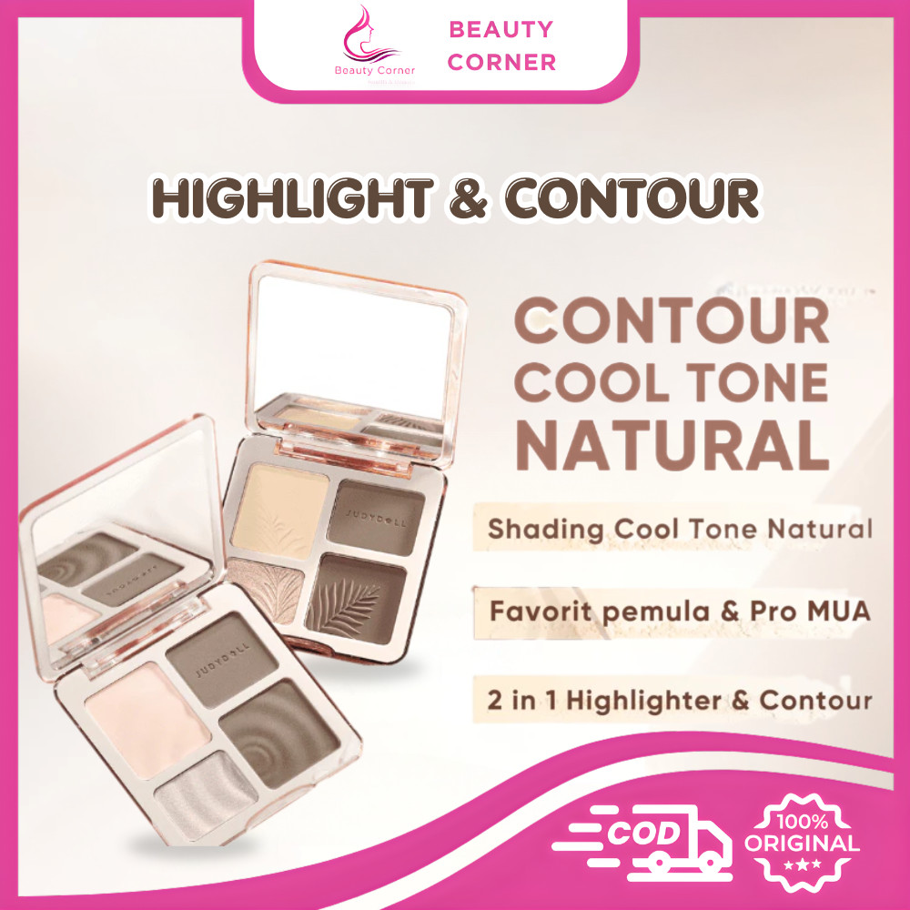 Judydoll Highlight & Contour Palette