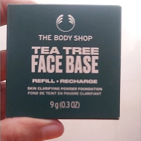 Bedak Refill The Body Shop Tea Tree Face Base Fair 2W Refill