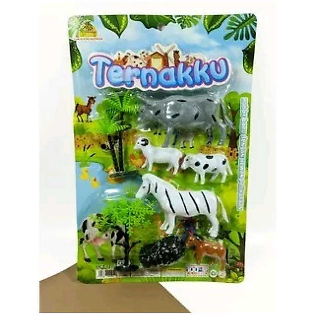 Mainan Anak Hewan Ternak Sapi/Mainan Edukasi Penggenalan Hewan