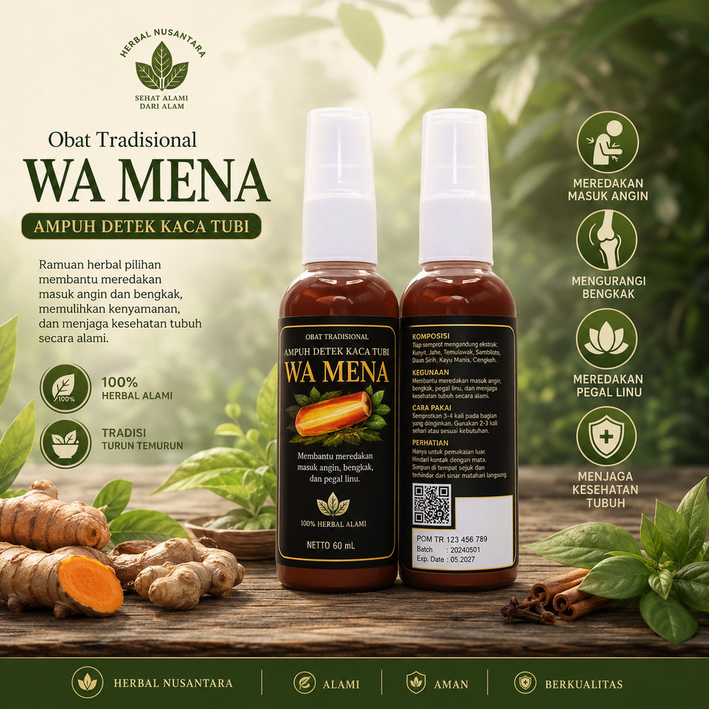 Wamena Oil Papua Premium Asli 100% Original Minyak Oles Herbal Tradisional Alami
