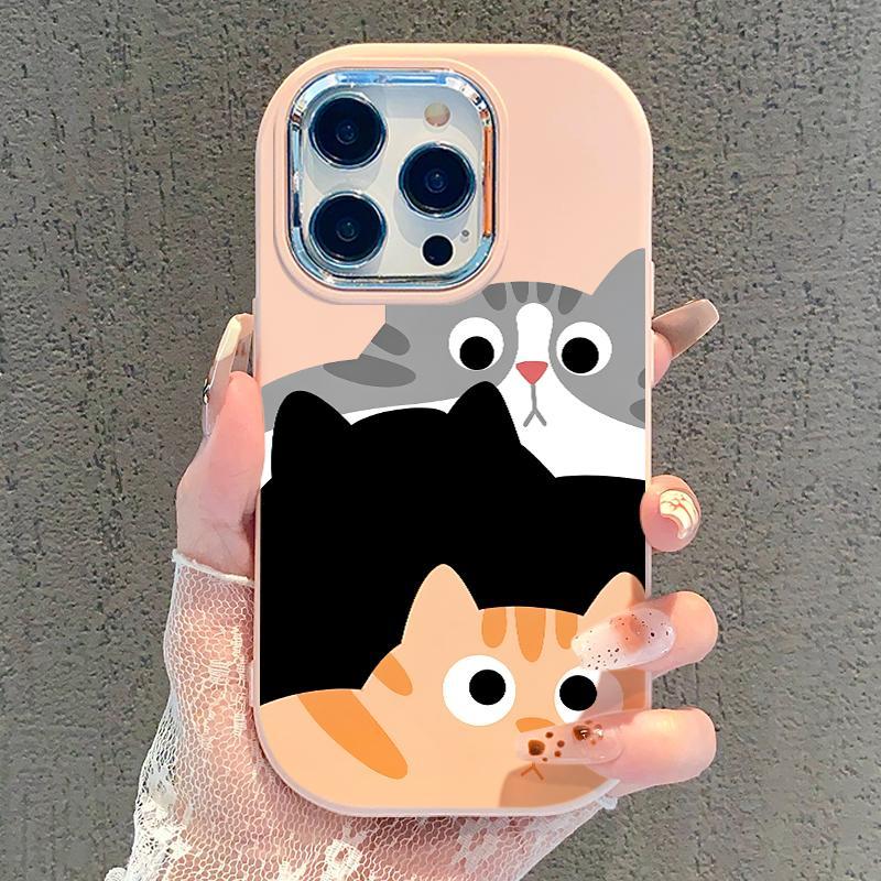 Soft Case For Samsung A32 5G A34 M32 Silicon TPU Colorful Lucu Kucing Migun