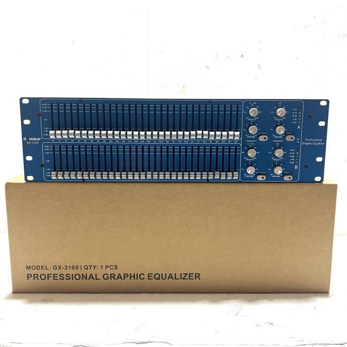 Equaliser DB Voice GX 3100 Original Equalizer dbvoice GX3100 With Subwoofer