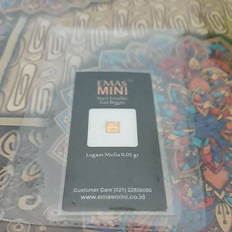 Emas Mini 0,05 Gram