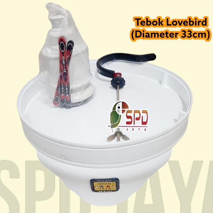TEBOK Lovebird PVC ORIQ jaya - Putih