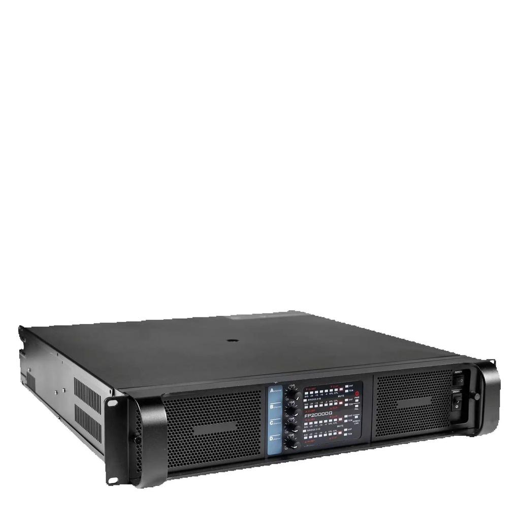 FP20000Q Class TD 4Channel High Power Amplifier 4400W Switching Amp for 18 Subwoofer Stage Concert