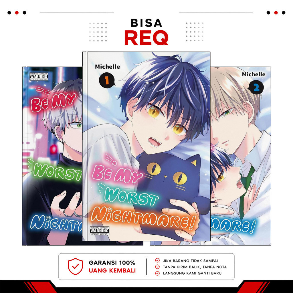 Be My Worst Nightmare, Vol. 1-3 ( Komik Manga ) by Michelle