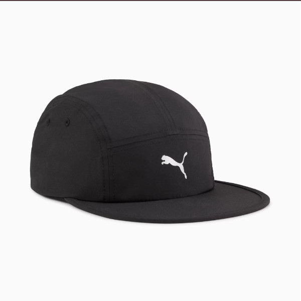 PUMA Topi Olahraga / Lari Unisex ESS RUNNING 5 Panel Cap Puma Black - 026168 01