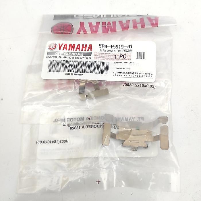 PLAT BESI KEPALA BABI DEPAN JUPITER-MX, NMAX, R15 OLD 5P0-F5919-01 OK.