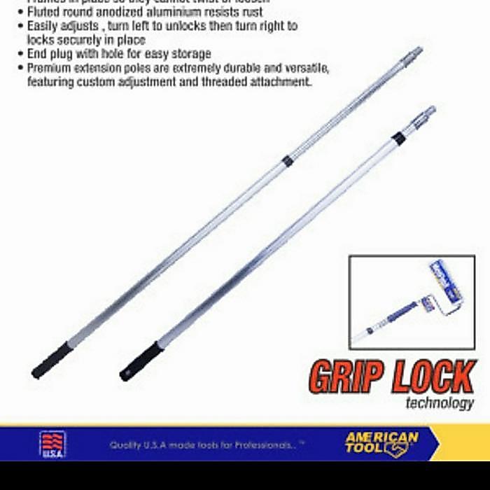 Premium Gaggang Cat Galah Penyambung Extension Pole 3 Meter Aluminium Terlaris