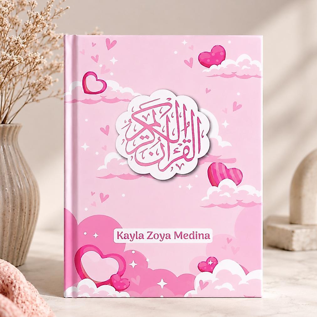 Alquran Custom Nama A5 Cover Quran Terjemahan A6 Latin Blok Warna