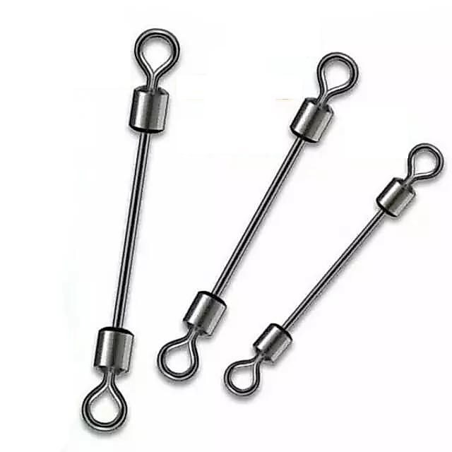 Kili-kili Pancing Panjang Finstrike Firelock Long Black Cooper Double Swivel Anti Gigi Tajam Lead