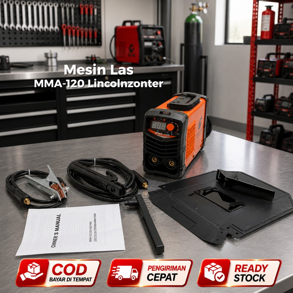 MESIN LAS MMA-120 ALAT LAS BESI MINI 450W TRAVO LAS