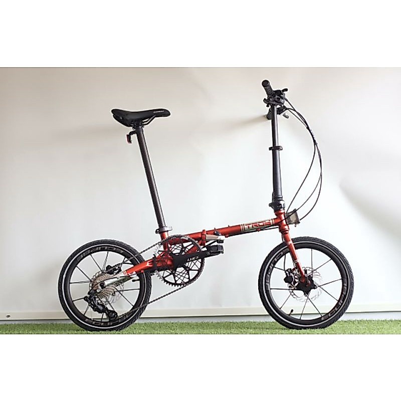 sepeda lipat element troy x 9 speed new