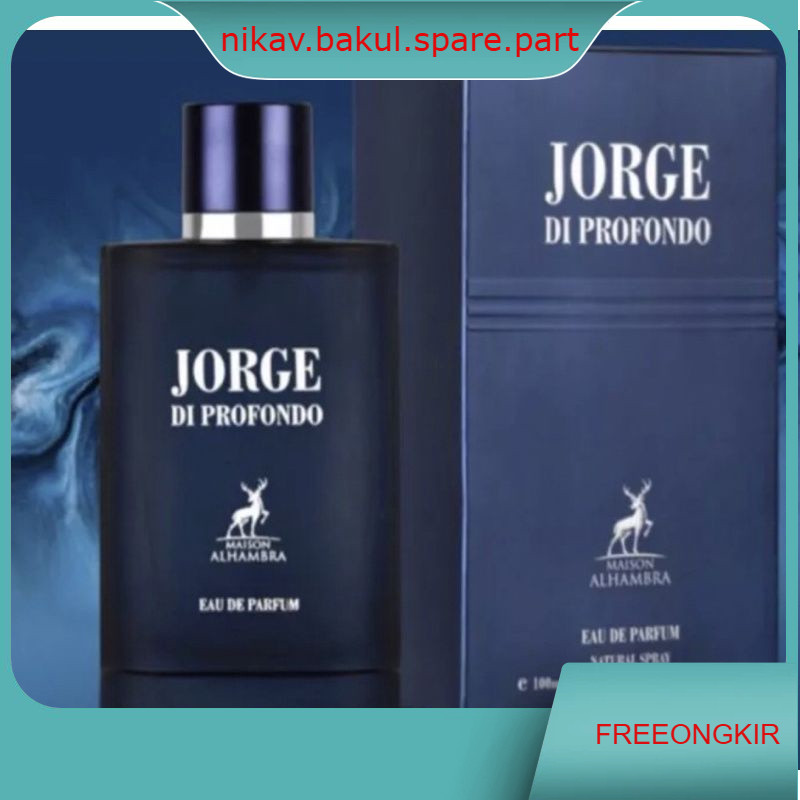 Jorge di profondo (Jorge Di profumo Deep Blue)  Parfume Arab Parfume Dubai Perfume Parfum Asli  ORIG