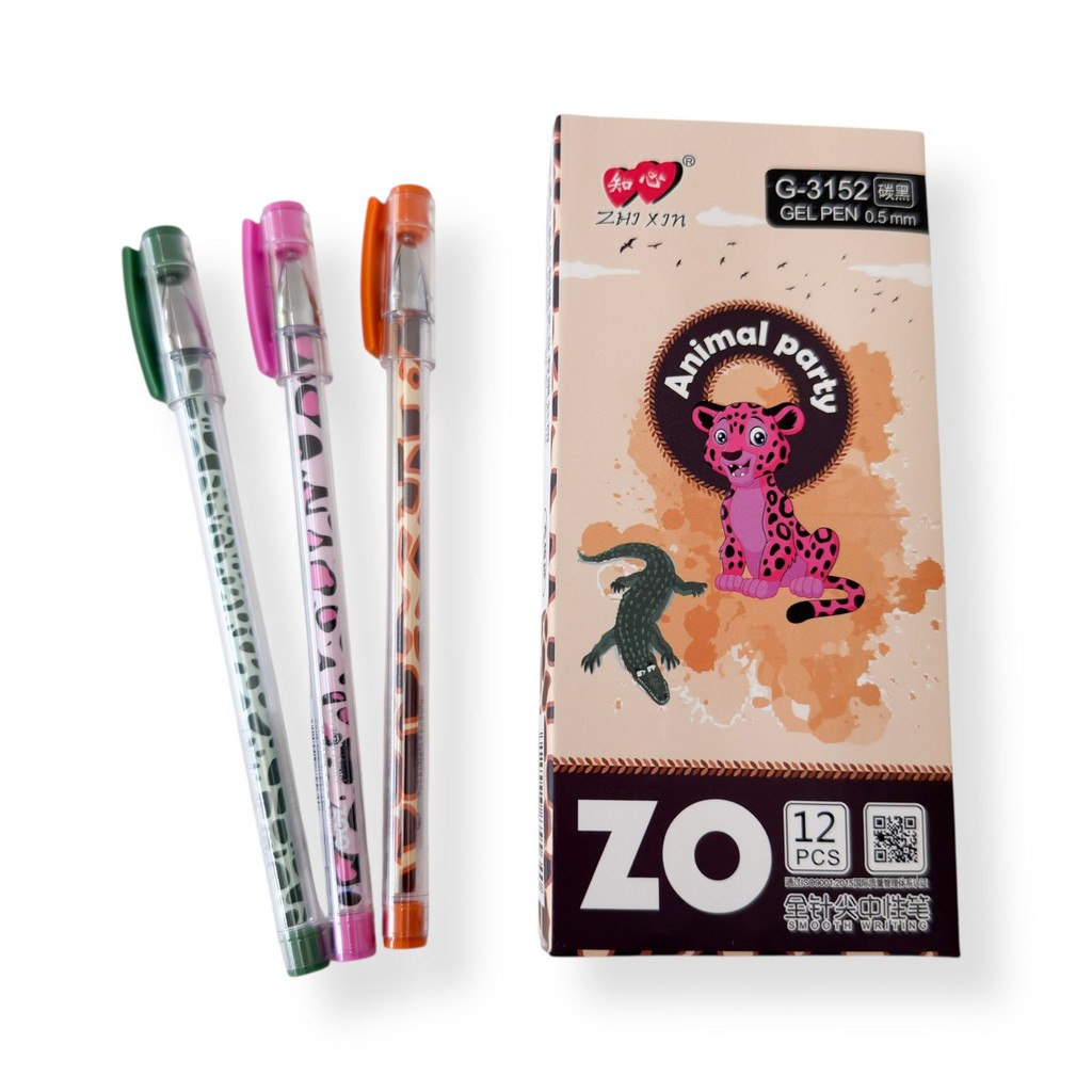 

BOLPEN HITAM GEL O.5MM KARAKTER / BOLPOIN GEL 0.5MM ZHIXIN