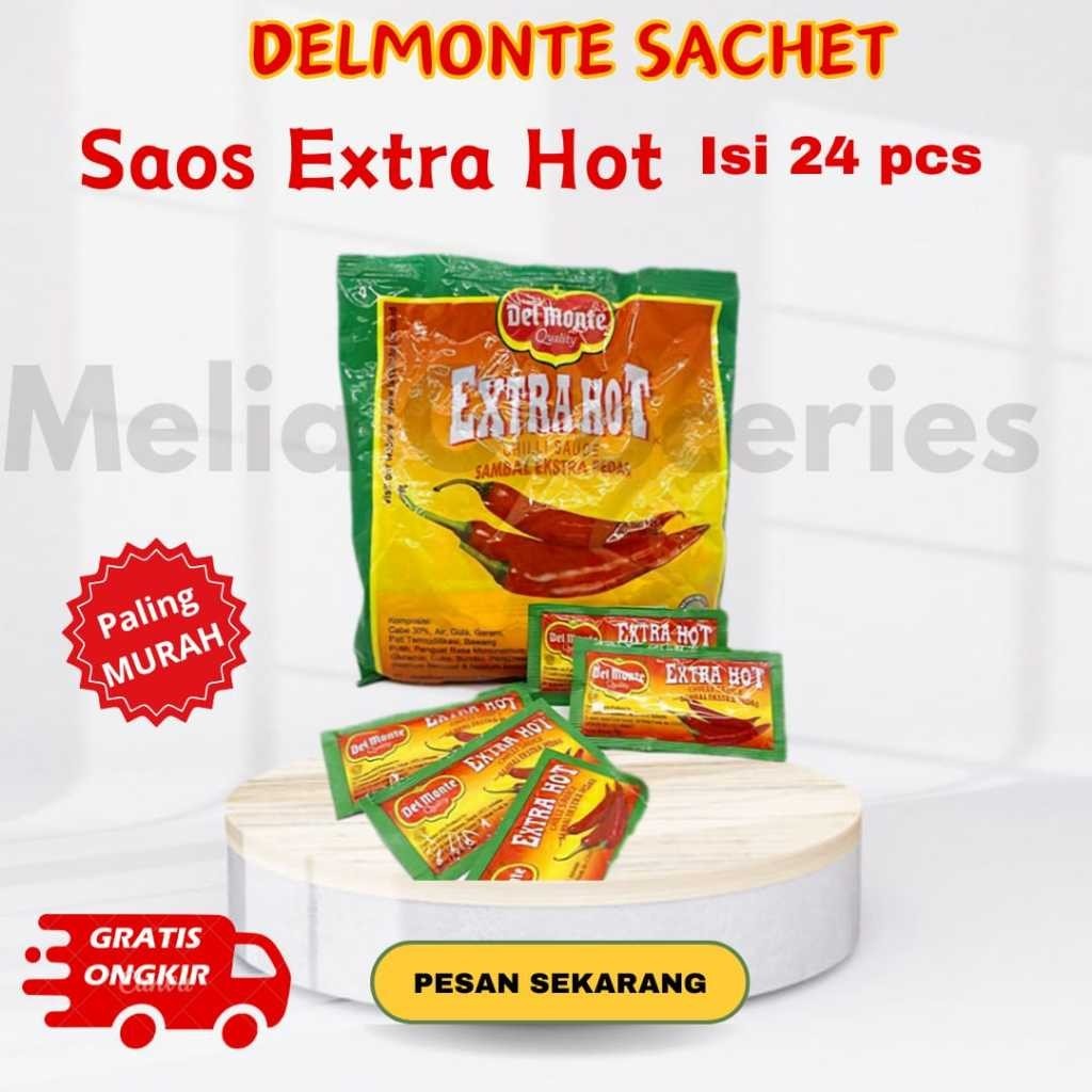 

Del Monte Saus Extra Hot 24 sachet / Delmonte
