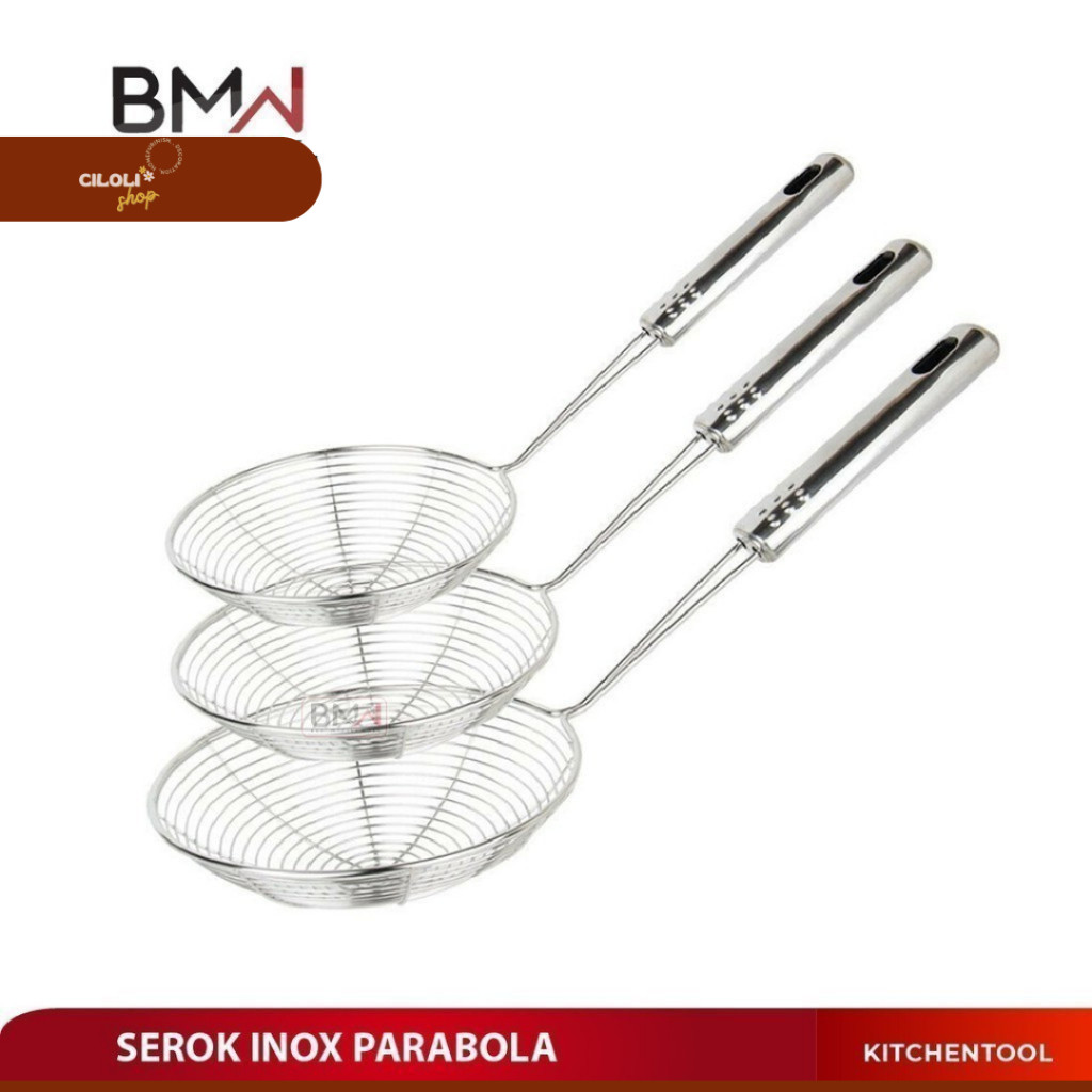 Saringan Tirisan / Serok Inox Masakan Kerupuk Stainless Steel