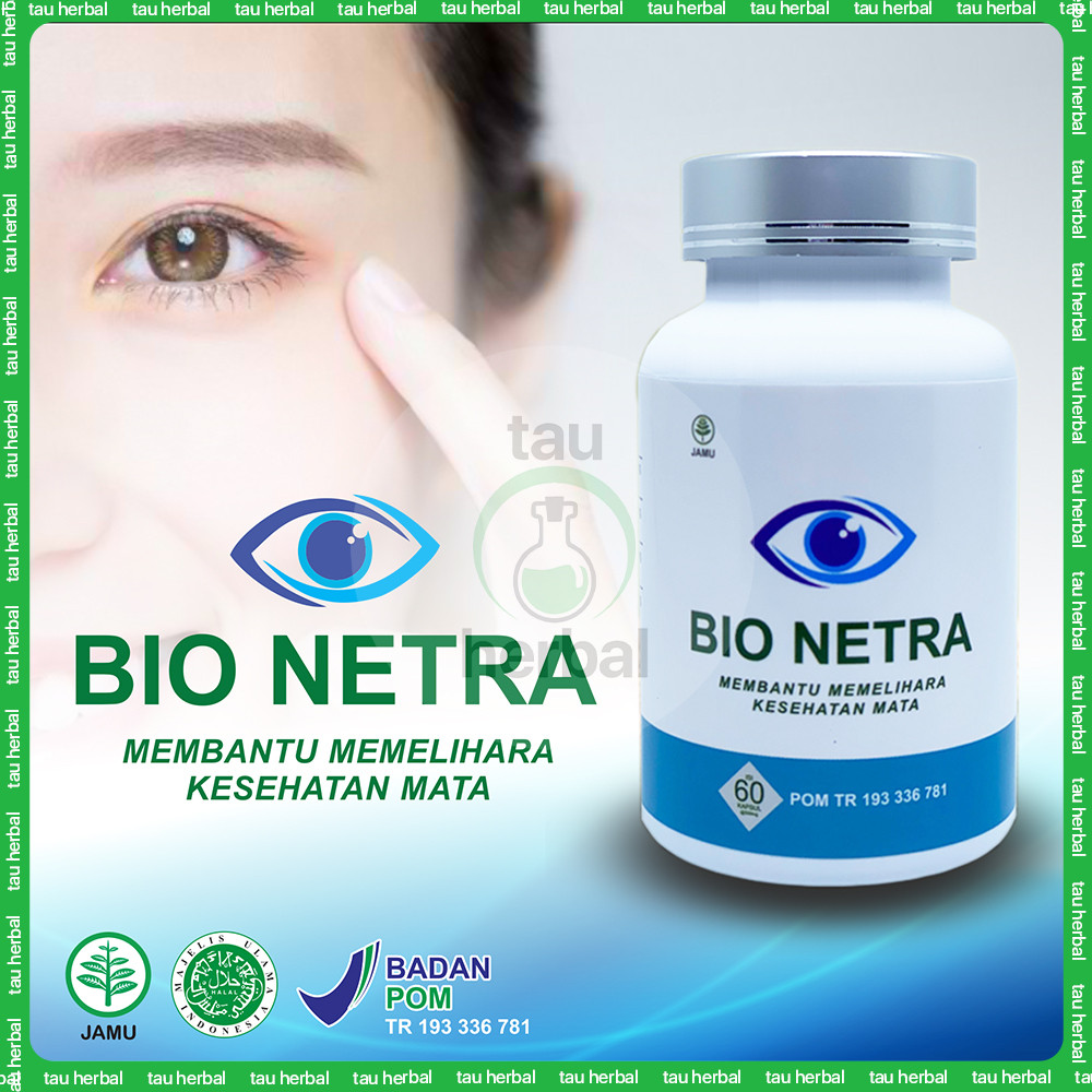 

JAMIN MURAH !!!Bio Netra Asli Official Original Obat Mata Herbal Aman sudah Bpom dan Halal - 60 Kapsul(BISA LANGSUNG ORDER)
