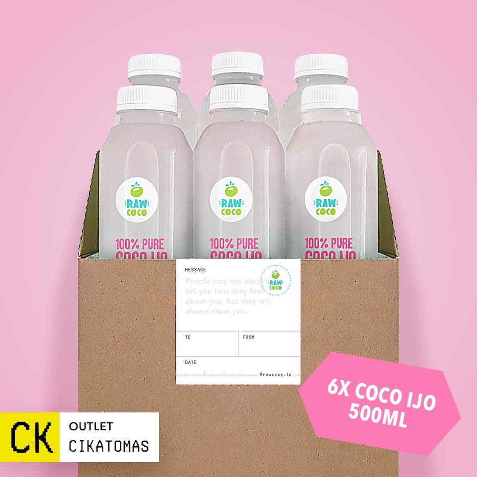 

Hamper Gift Box Air Kelapa Ijo (Hijau) RAW Coco