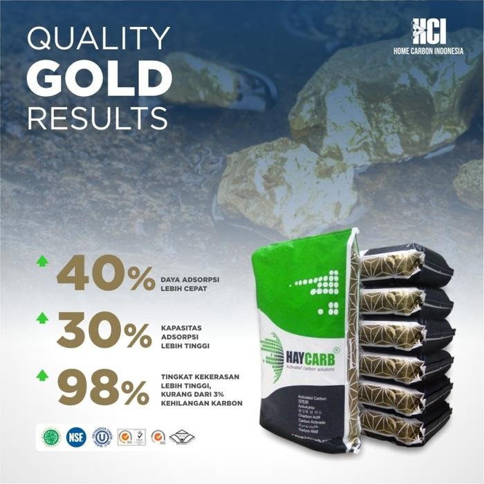 CARBON IODINE 1200 GOLD - Haycarb Gold mining