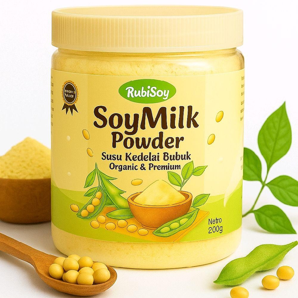 

ROBISOY Soy Milk Powder 200g / 400g – Susu Kedelai Praktis Organik Premium Minuman Dairy Gula Air Bubuk