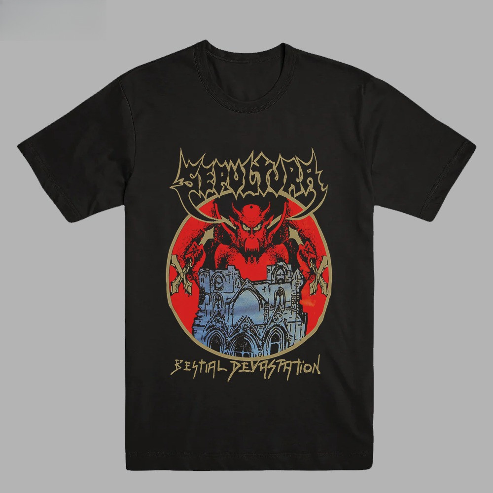 SEPULTURA - BESTIAL DEVASTATION | T-SHIRT |  BAND MERCH