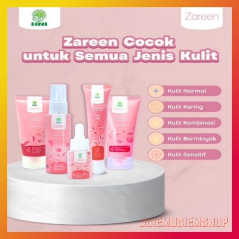 Zareen Skincare - Zareen HNI - HNI Skincare - HNI HPAI - Essense Toner - Bright Glow Serum - Gentle 